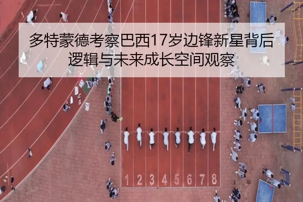 多特蒙德考察巴西17岁边锋新星背后逻辑与未来成长空间观察
